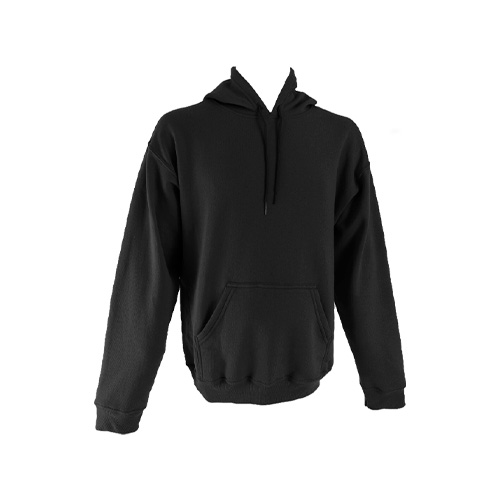 HOODIE WIT UNISEX - Vista 4